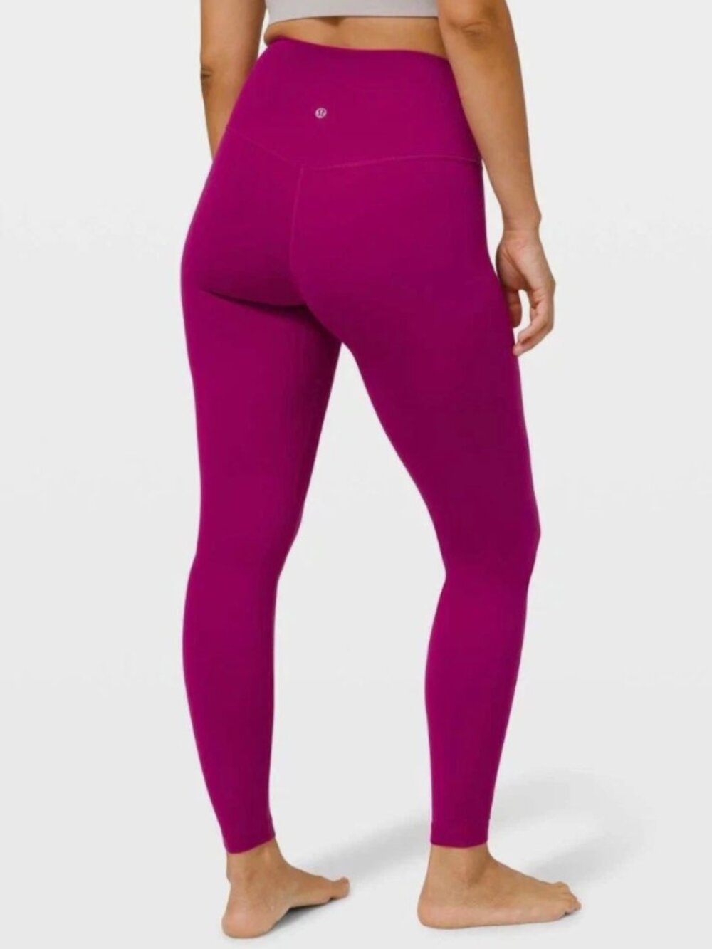 Lululemon Align High Rise Pant 25" Deep Fuschia Size 4
